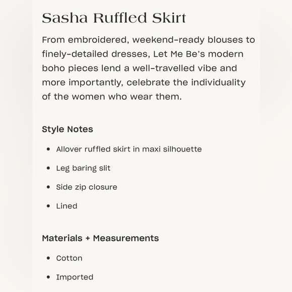 ANTHROPOLOGIE➕Sasha Ruffled Skirt - Picture 8 of 8